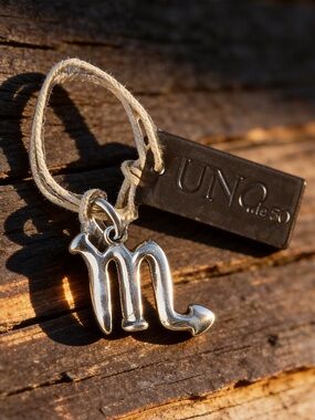 Scorpio Sterling Silver-Plated Charm by UNO de 50